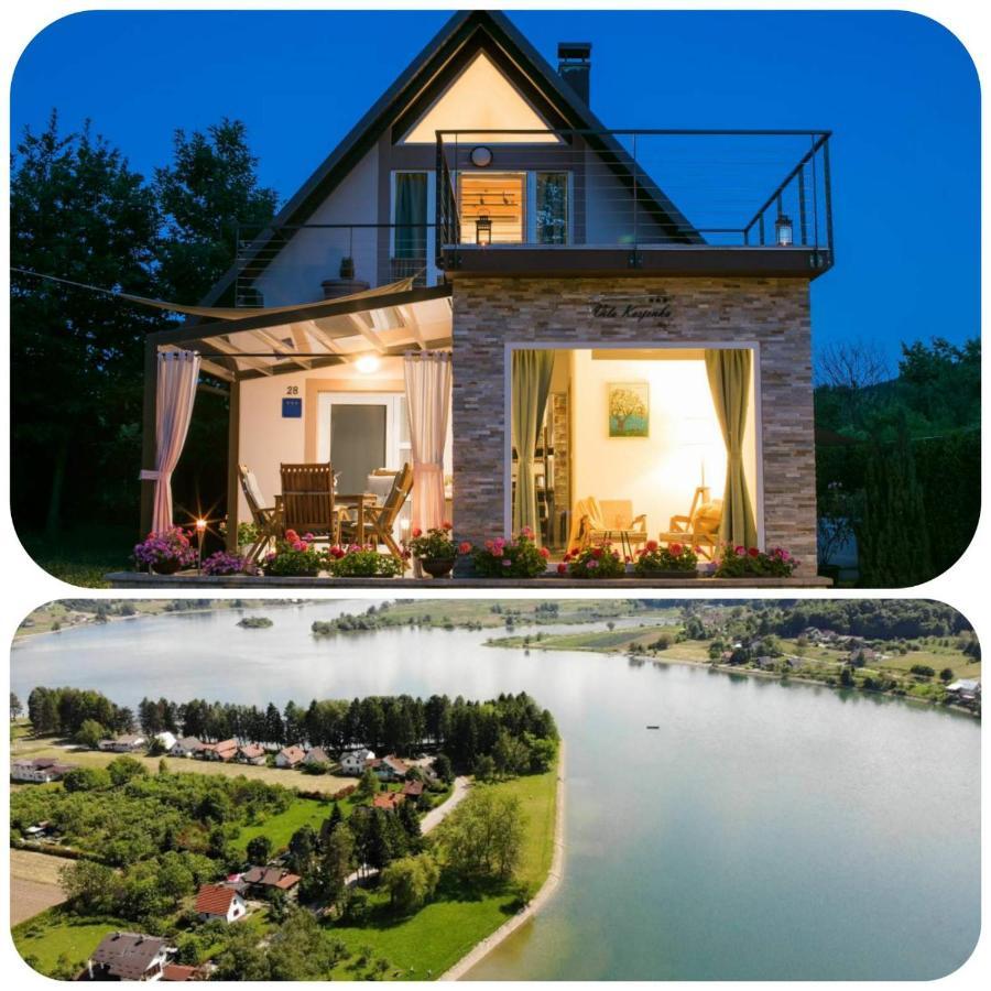 Vila Kosjenka On Lake Sabljaci Ogulin Kültér fotó